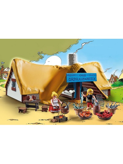 Playmobil asterix: la cabaña de ordenalfabetix