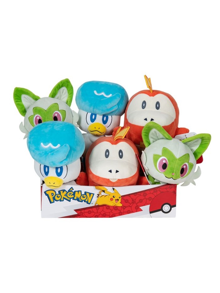 Peluche jazwares pokemon generación ix 21cm 1 unidad (1 peluche) Peluche jazwares pokemon generación ix 21cm 1 unidad (1 peluche)