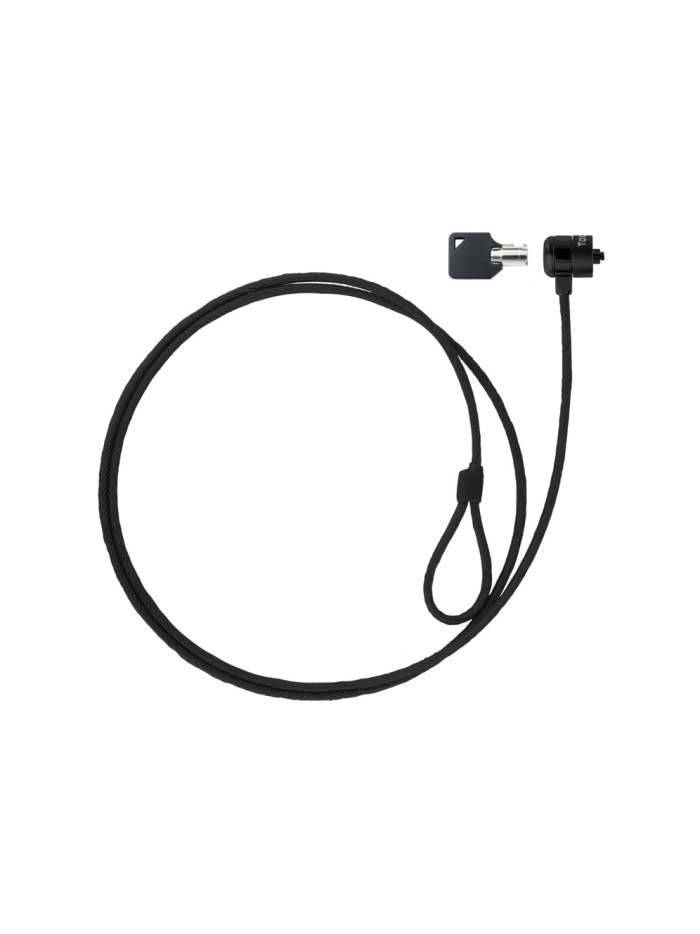 Cable tooq seguridad con llave para portatiles 1.5m Cable tooq seguridad con llave para portatiles 1.5m