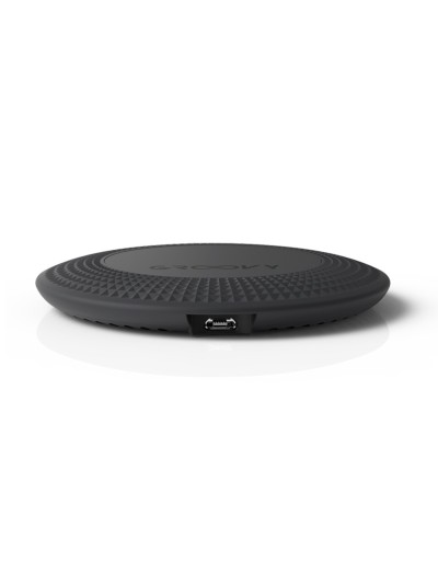 Cargador groovy smartphones wireless 5w color gris oscuro