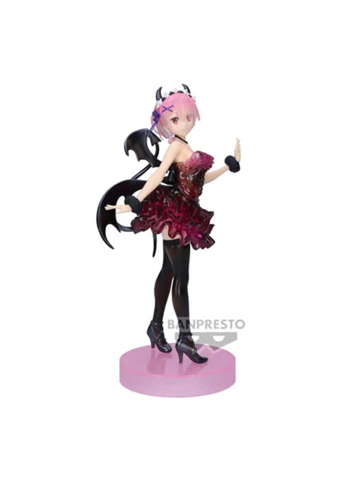 Figura banpresto re: zero starting life in another world espresto clear & drssey ram special color ver. 22cm Figura banpresto re: zero starting life in another world espresto clear & drssey ram special color ver. 22cm