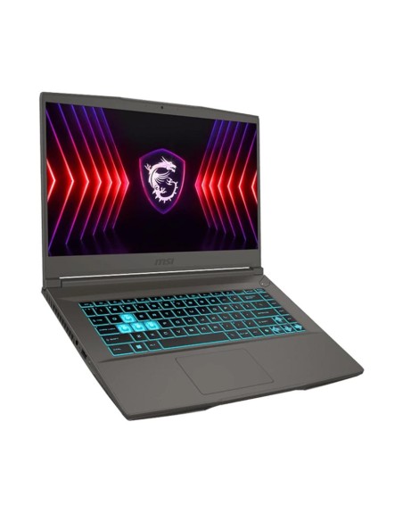 Portatil msi thin 15 - 1841xes i7 - 12650h - 16gb - ssd 512gb - rtx 3050 - freedos - 15.6 pulgadas