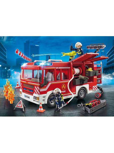 Playmobil ciudad accion - camion de bomberos