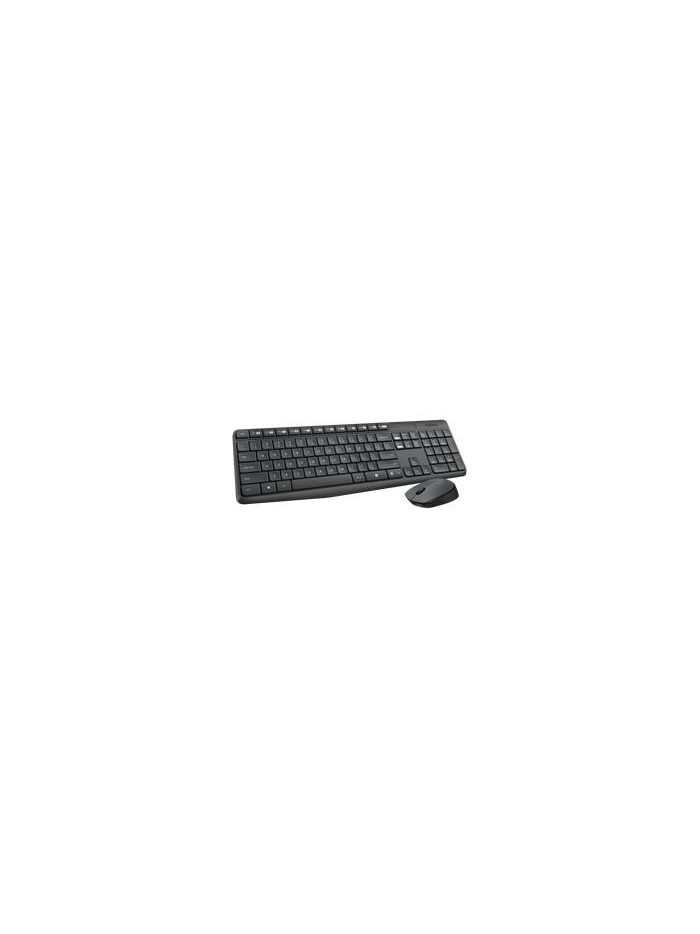 Teclado + mouse logitech mk235 wireless inalambrico frances Teclado + mouse logitech mk235 wireless inalambrico frances