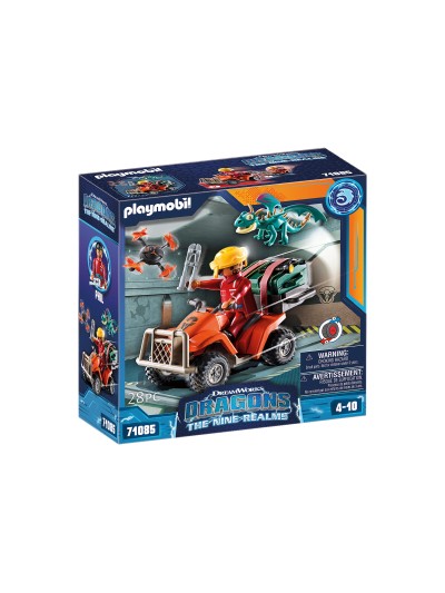 Playmobil dragones : nine realms : icaris quad