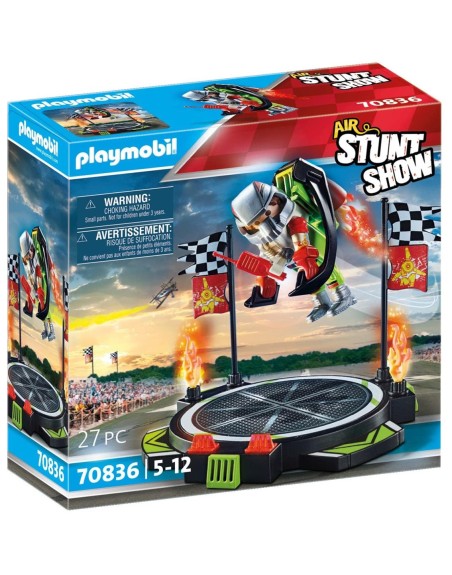 Playmobil air stuntshow mochila propulsora