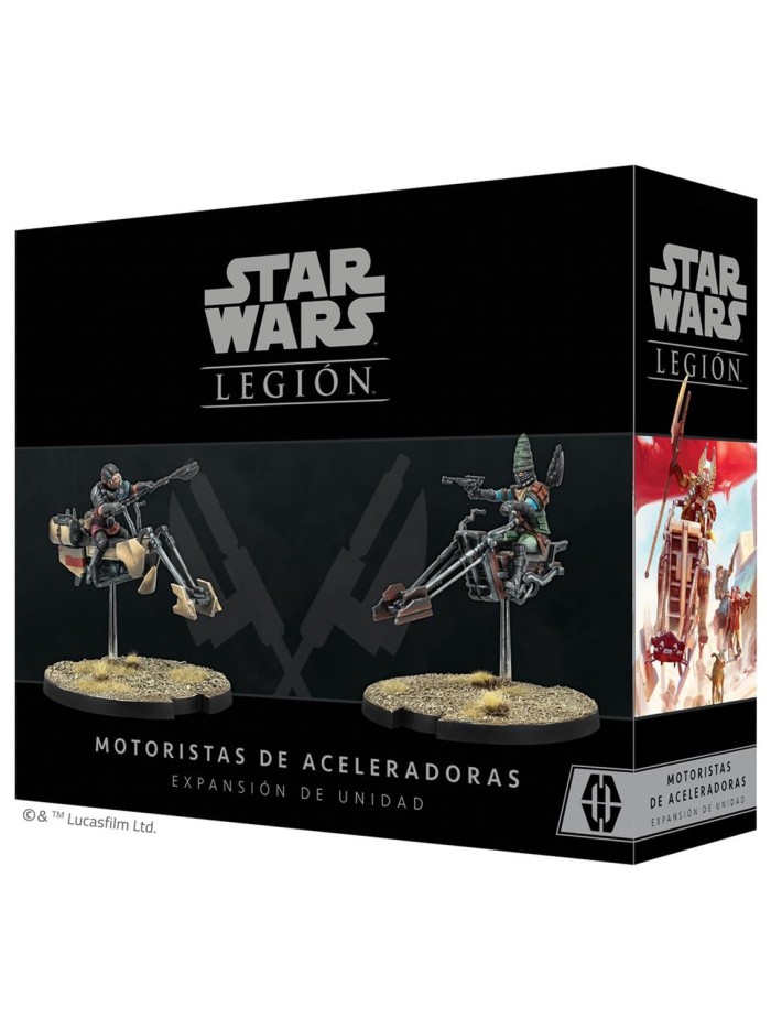 Juego de mesa star wars legion: motoristas de aceleradoras pegi 14 Juego de mesa star wars legion: motoristas de aceleradoras pegi 14