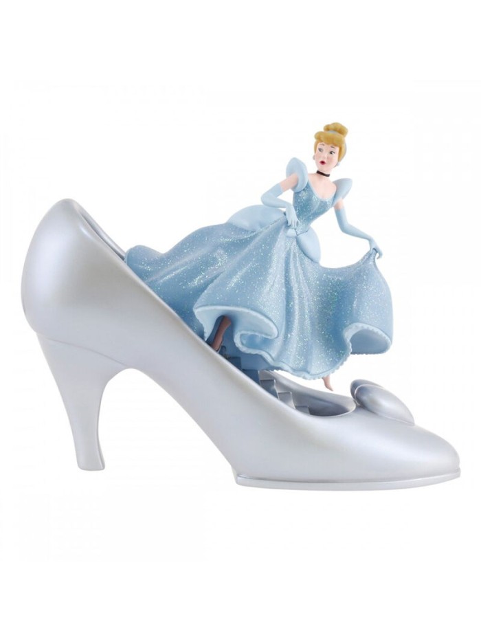 Figura decorativa enesco disney 100 cenicienta con zapato Figura decorativa enesco disney 100 cenicienta con zapato