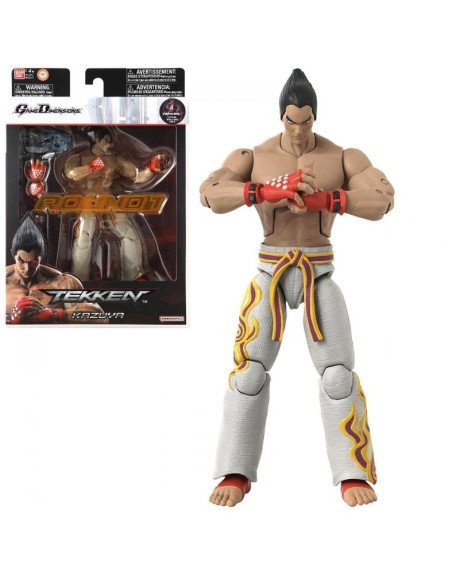 Figura bandai game dimensions tekken kazuya mishima