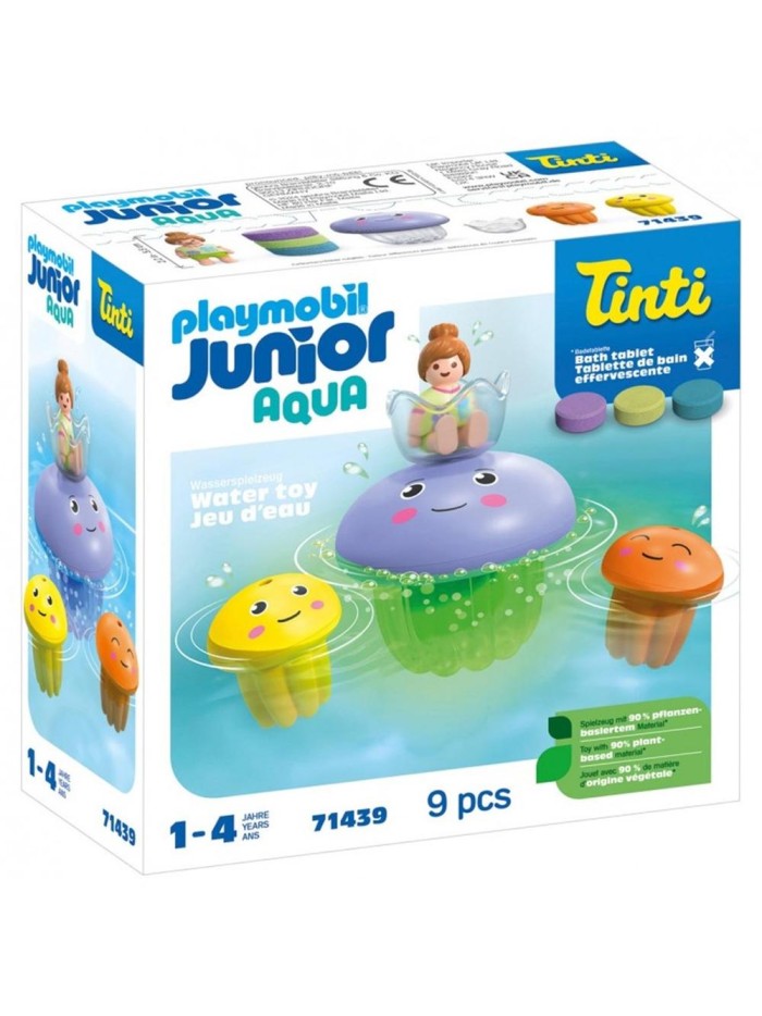 Playmobil junior tinti: familia de medusas de colores Playmobil junior tinti: familia de medusas de colores
