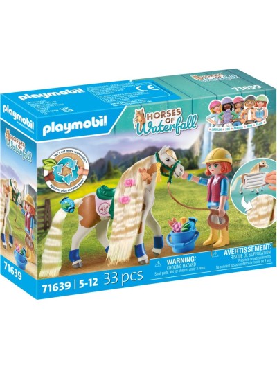 Playmobil ellie con caballo