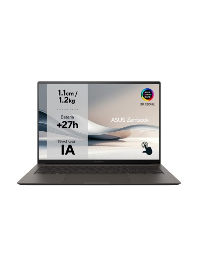 Asus zenbook ux5406sa - pz334w intel core ultra 7 258v 14 pulgadas 3k 32gb ssd1tb w11