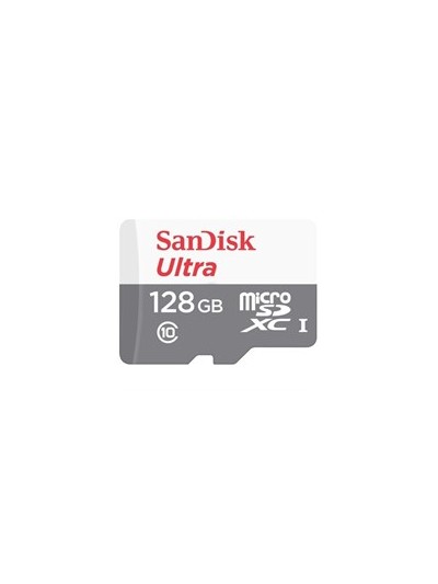 Tarjeta memoria micro secure digital sd xc + adaptador sandisk - 128gb - clase 10 - sdxc - 100mb - s