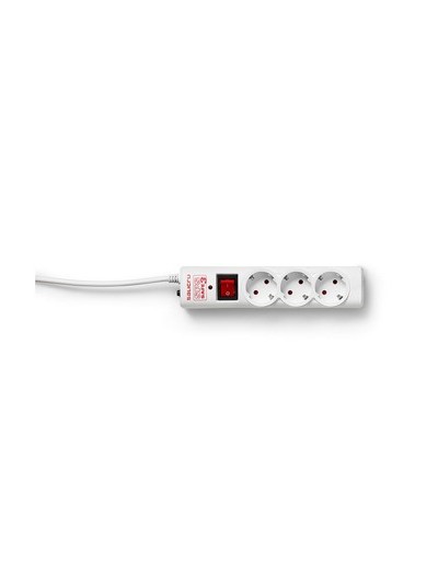 Regleta salicru sps safe 3 3 tomas schuko control sobretensiones