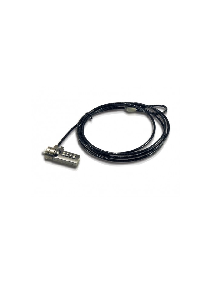 Cable de seguridad coneptronic para portatiles 1.8m combinacion Cable de seguridad coneptronic para portatiles 1.8m combinacion