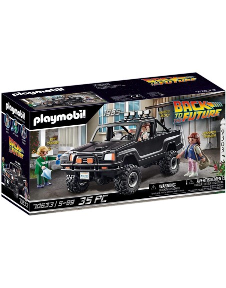 Playmobil regreso al futuro camioneta pick - up de marty