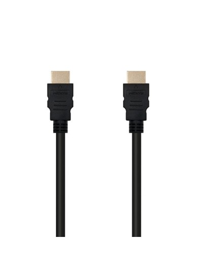 Cable hdmi(a) a hdmi(a) 4k 2m nanocable negro macho - macho - 60hz - 18gbps - v2.0