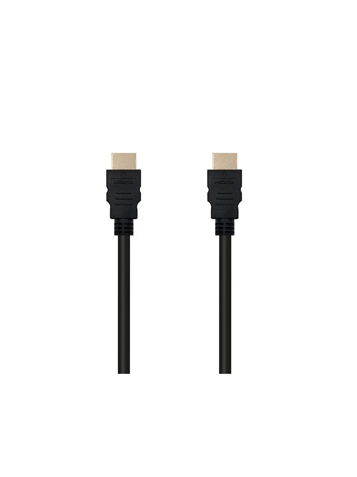 Cable hdmi(a) a hdmi(a) 4k 2m nanocable negro macho - macho - 60hz - 18gbps - v2.0 Cable hdmi(a) a hdmi(a) 4k 2m nanocable negro macho - macho - 60hz - 18gbps - v2.0