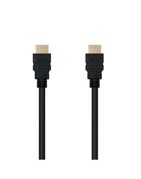 Cable hdmi(a) a hdmi(a) 4k 2m nanocable negro macho - macho - 60hz - 18gbps - v2.0