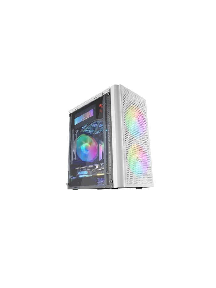 Caja ordenador mars gaming mc300w white micro - atx 1 x usb 3.0 2 x usb 2.0 3 x 120mm frgb Caja ordenador mars gaming mc300w white micro - atx 1 x usb 3.0 2 x usb 2.0 3 x 120mm frgb