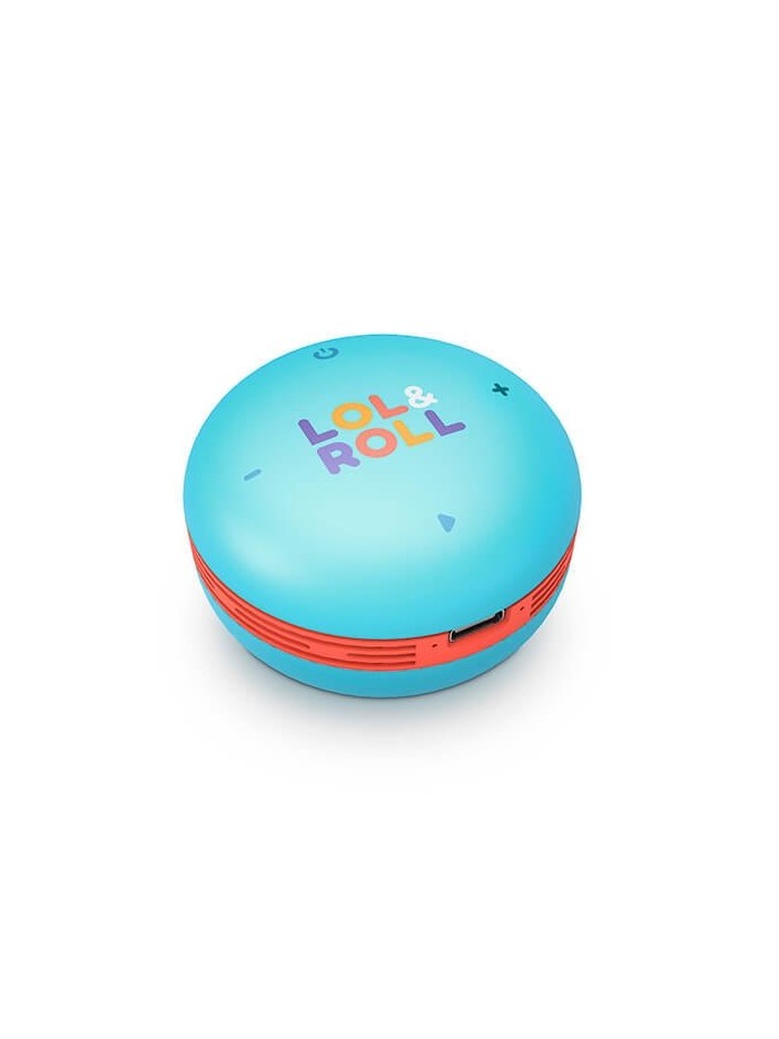 Altavoz energy sistem lol&roll pop kids celeste 5w - tws - bluetooth 5.0 - usb - c Altavoz energy sistem lol&roll pop kids celeste 5w - tws - bluetooth 5.0 - usb - c