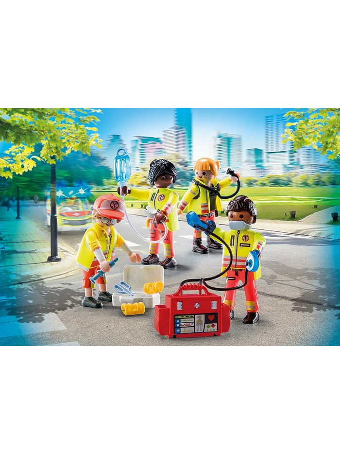 Playmobil equipo de rescate Playmobil equipo de rescate