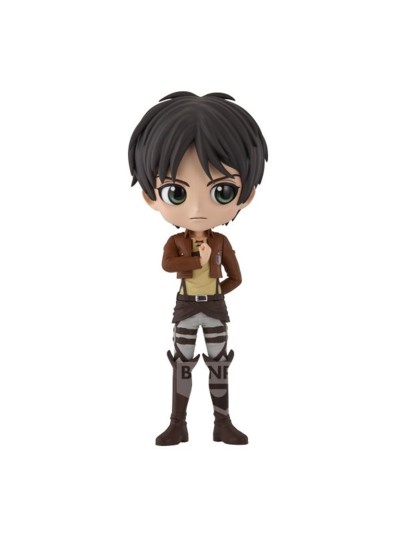 Figura banpresto q posket ataque a los titanes eren yeager vol.2 14cm