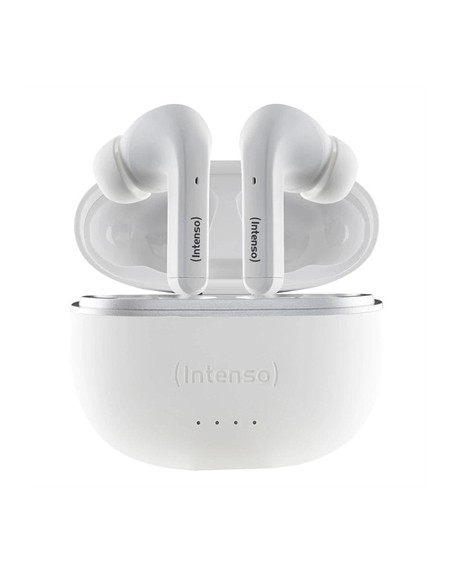 Auriculares bluetooth intenso buds t300a tws con anc blanco inalambrico