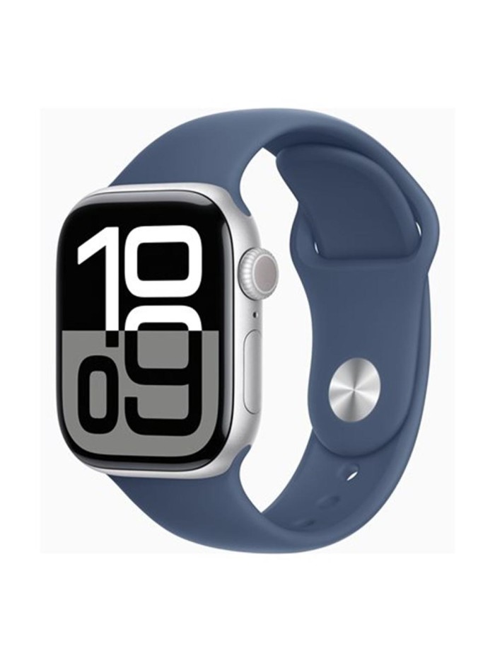 Smartwatch apple watch series 10 gps 42mm silver case denim sport band m - l Smartwatch apple watch series 10 gps 42mm silver case denim sport band m - l
