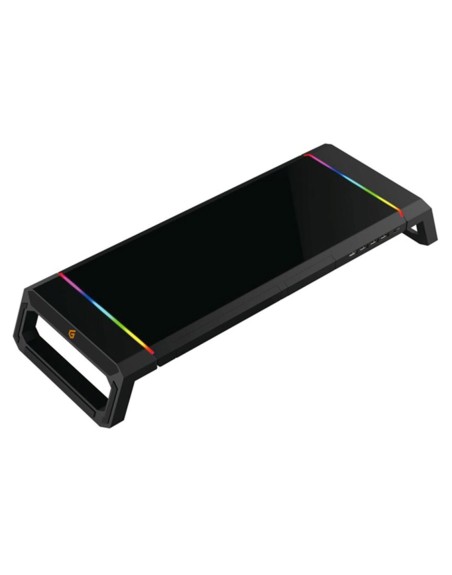 Soporte sobremesa gaming conceptronic hub usb 2.0 luz rgb