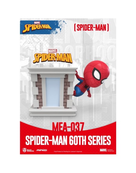 Figura mini egg attack marvel spider - man japones serie 60 aniversario