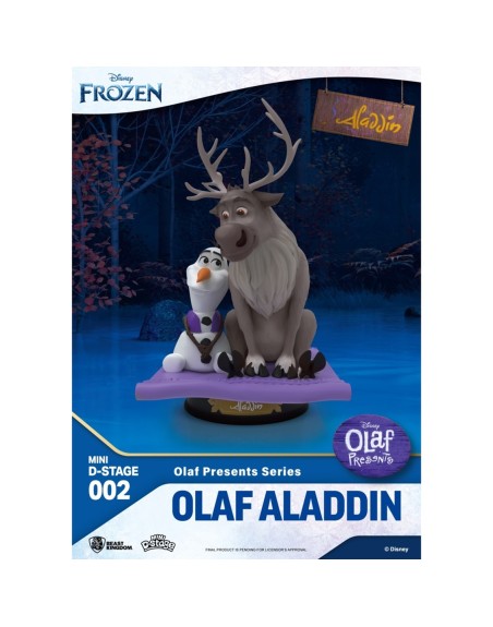 Figura minidstage disney olaf presenta olaf simba