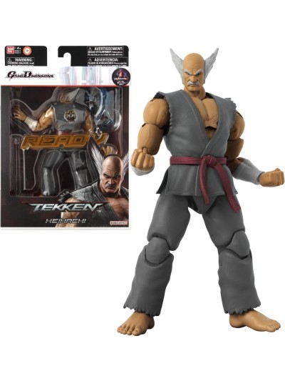 Figura bandai game dimensions tekken heihachi