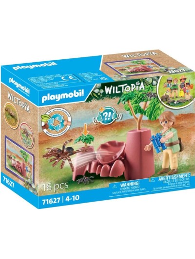 Playmobil wiltopia - rocas con arañas