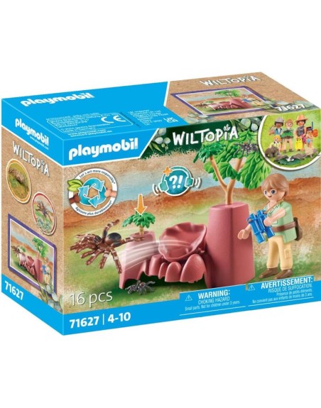 Playmobil wiltopia - rocas con arañas