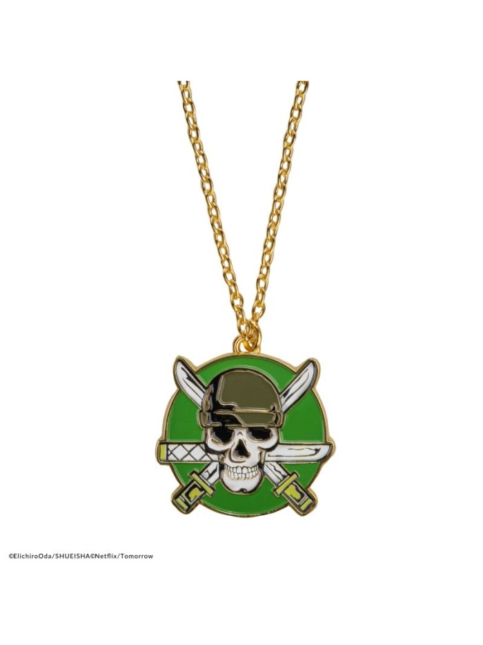 Collar cinereplicas one piece roronoa zoro logo Collar cinereplicas one piece roronoa zoro logo