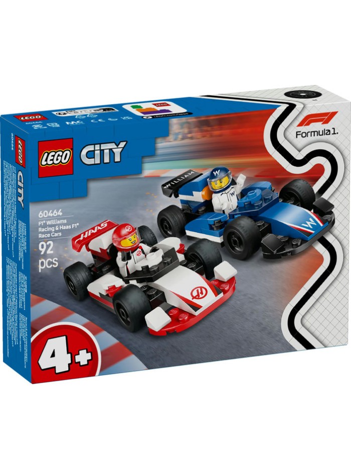 Lego city formula 1 coches william racing y haas f1 Lego city formula 1 coches william racing y haas f1