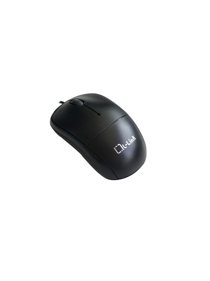 Raton optico usb l - link negro Raton optico usb l - link negro