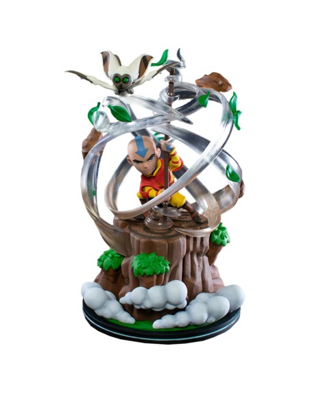 Figura quantum mechanix avatar: the last airbender aang 23 cm q - fig max elite