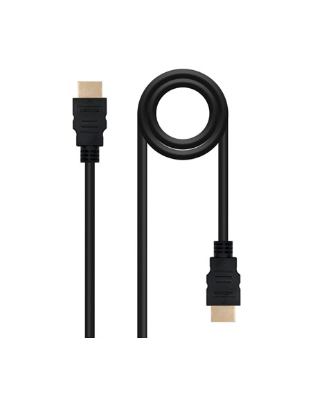 Cable hdmi 1.3 nanocable 1m - macho - macho - negro