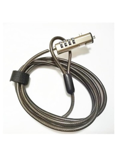 Cable seguridad numerical nilox para portatil conexion nano 1.9m