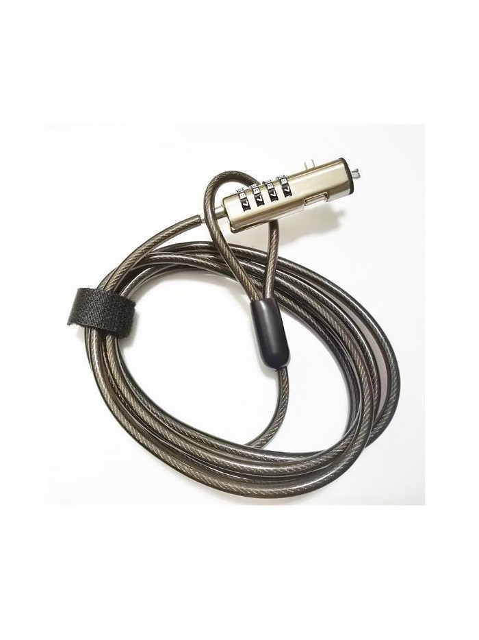Cable seguridad numerical nilox para portatil conexion nano 1.9m Cable seguridad numerical nilox para portatil conexion nano 1.9m
