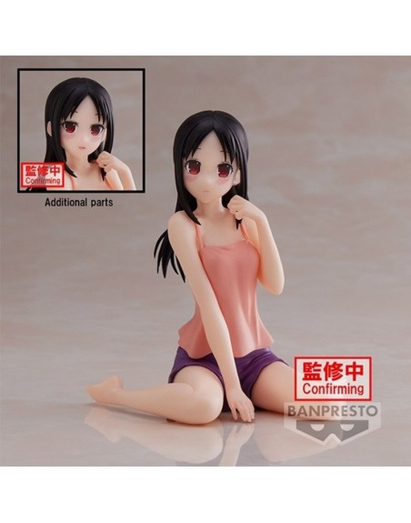 Figura banpresto kaguya - sama love is war ultra romantic relax time kaguya shinomiya 10cm