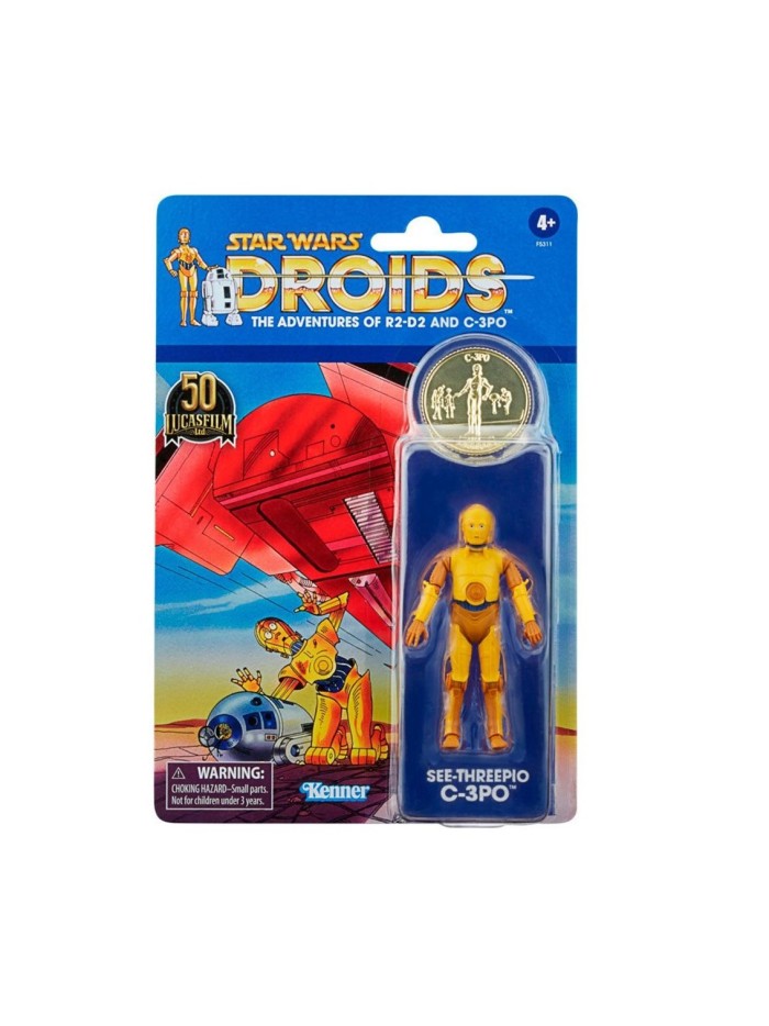Figura hasbro star wars the vintage collection - c3po Figura hasbro star wars the vintage collection - c3po
