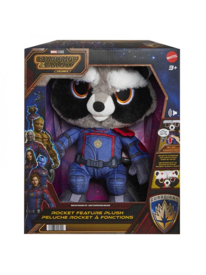 Peluche mattel marvel guardianes de la galaxia rocket Peluche mattel marvel guardianes de la galaxia rocket