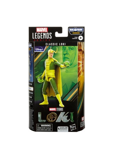 Figura hasbro marvel legends series loki clásico