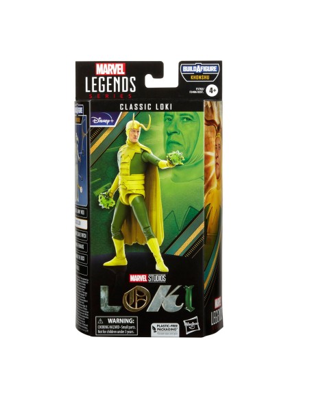 Figura hasbro marvel legends series loki clásico