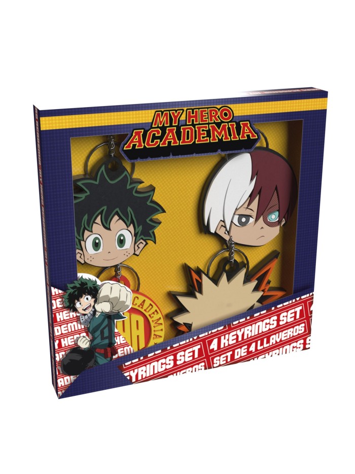 Set llaveros cyp brands my hero academia 4 llaveros Set llaveros cyp brands my hero academia 4 llaveros