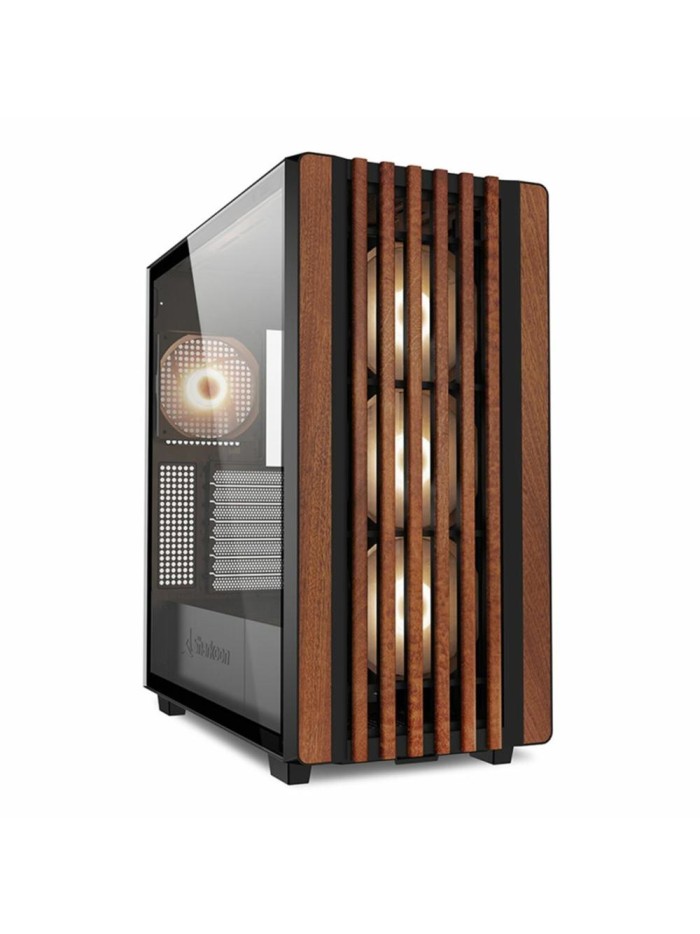 Caja ordenador gaming sharkoon atx rebel c70g rgb cristal templado negro Caja ordenador gaming sharkoon atx rebel c70g rgb cristal templado negro