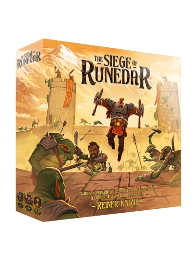 Juego de mesa the siege of runedar pegi 10